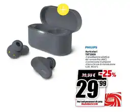 MediaWorld PHILIPS Auricolari TAT3509 offerta