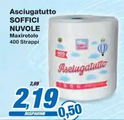 Prix Quality Asciugatutto SOFFICI NUVOLE offerta