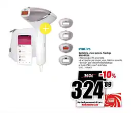 MediaWorld PHILIPS Epilatore a luce pulsata Prestige BRI947/00 offerta