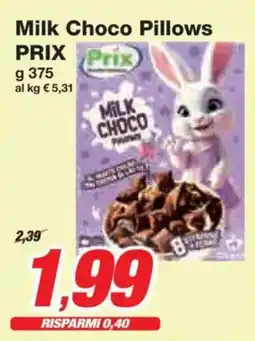Prix Quality Milk Choco Pillows PRIX offerta