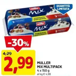 DPiù Muller mix multipack offerta