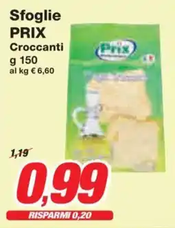 Prix Quality Sfoglie PRIX Croccanti offerta