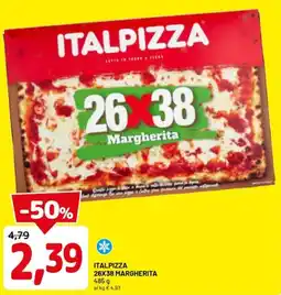 DPiù Italpizza 26x38 margherita offerta