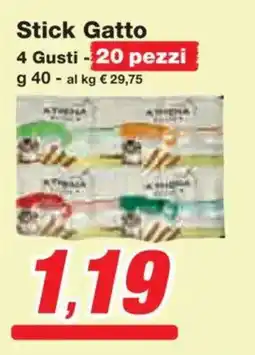 Prix Quality Stick Gatto offerta