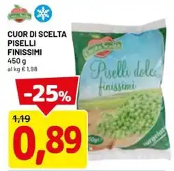 DPiù Cuor di scelta piselli finissimi offerta