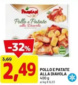 DPiù Pollo e patate alla diavola offerta