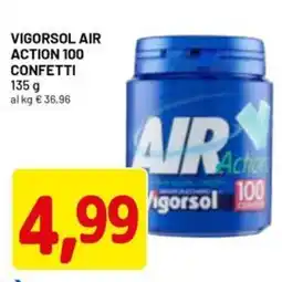 DPiù Vigorsol air action 100 confetti offerta