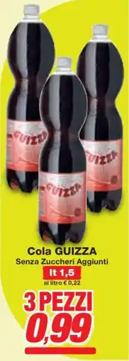 Prix Quality Cola GUIZZA Senza Zuccheri Aggiunti offerta
