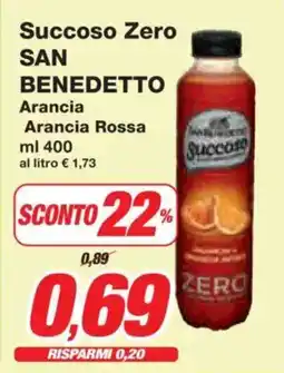 Prix Quality Succoso Zero SAN BENEDETTO offerta