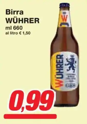 Prix Quality Birra WÜHRER offerta