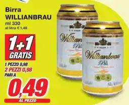 Prix Quality Birra WILLIANBRAU offerta