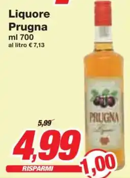 Prix Quality Liquore Prugna offerta