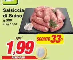 Prix Quality Salsiccia di Suino offerta