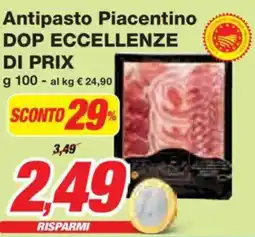 Prix Quality Antipasto Piacentino DOP ECCELLENZE DI PRIX offerta