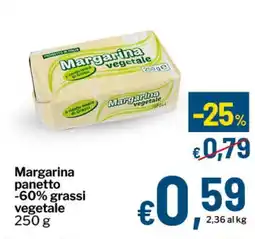 Qui Discount Margarina panetto -60% grassi vegetale offerta