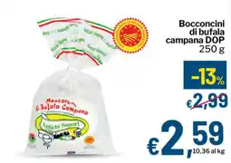 Qui Discount Bocconcini di bufala campana DOP offerta
