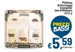 Qui Discount Plateau di formaggi Comptoir des Affineurs offerta