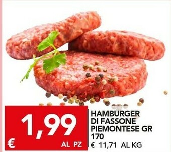 TuoDi Hamburger di fassone piemontese offerta
