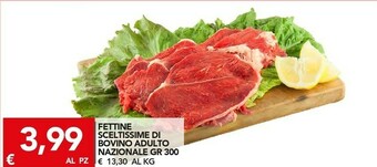 TuoDi Fettine sceltissime di bovino adulto nazionale offerta