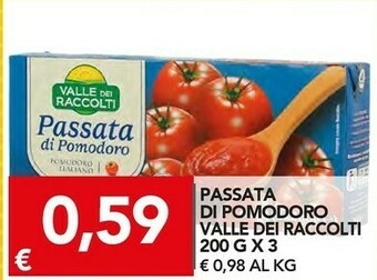 TuoDi Passata di pomodoro valle dei raccolti offerta