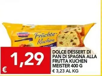 TuoDi Dolce dessert di pan di spagna alla frutta kuchen meister offerta
