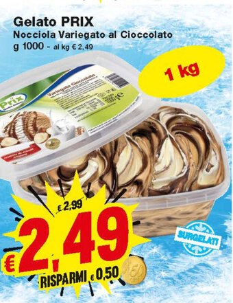 Prix Quality Prix Gelato 1000g offerta