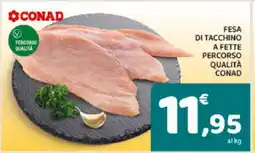 Conad CONAD FESA DI TACCHINO A FETTE offerta