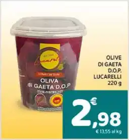 Conad OLIVE DI GAETA D.O.P. LUCARELLI offerta