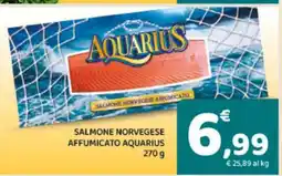 Conad SALMONE NORVEGESE AFFUMICATO AQUARIUS offerta