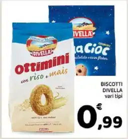 Conad BISCOTTI DIVELLA offerta
