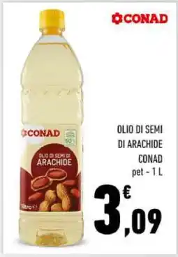 Conad olio di semi di arachide offerta