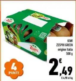 Conad KIWI ZESPRI GREEN offerta