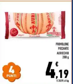 Conad Provolone Piccante Auricchio offerta