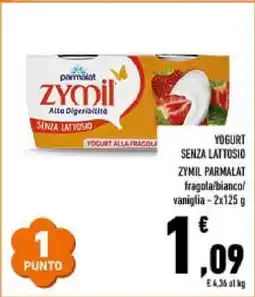 Conad YOGURT SENZA LATTOSIO ZYMIL PARMALAT offerta