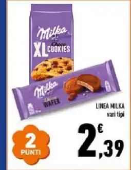Conad LINEA MILKA offerta