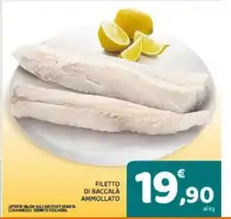 Conad Filetto di Baccalà Ammollato offerta