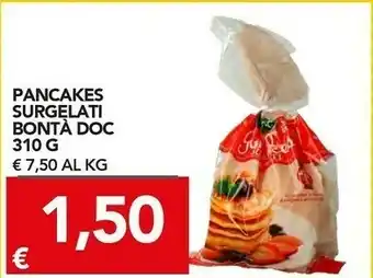 TuoDi Pancakes surgelati bonta doc offerta