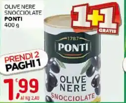 Crai Olive nere snocciolate PONTI offerta
