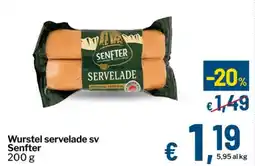 Qui Discount Wurstel servelade sv Senfter offerta