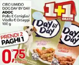 Crai Cibo umido dog day by day adoc pollo e coniglio/ vitello e ortaggi offerta