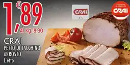 Crai Crai petto di tacchino offerta