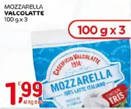 Crai Mozzarella valcolatte offerta