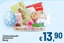Qui Discount Cesto pasquale primavera Bergi offerta