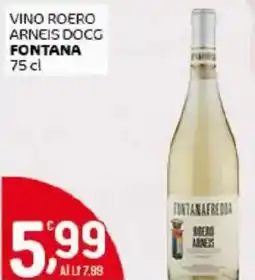 Crai Vino roero arneis docg fontana offerta
