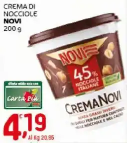 Crai Crema di nocciole NOVI offerta