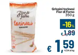 Qui Discount Grissini torinesi Fior di Forno offerta