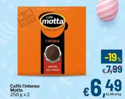 Qui Discount Caffè l'intenso Motta offerta
