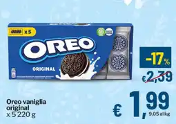 Qui Discount Oreo vaniglia original offerta