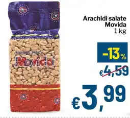 Qui Discount Arachidi salate Movida offerta