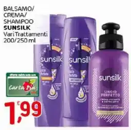 Crai Balsamo/ crema/ shampoo SUNSILK offerta